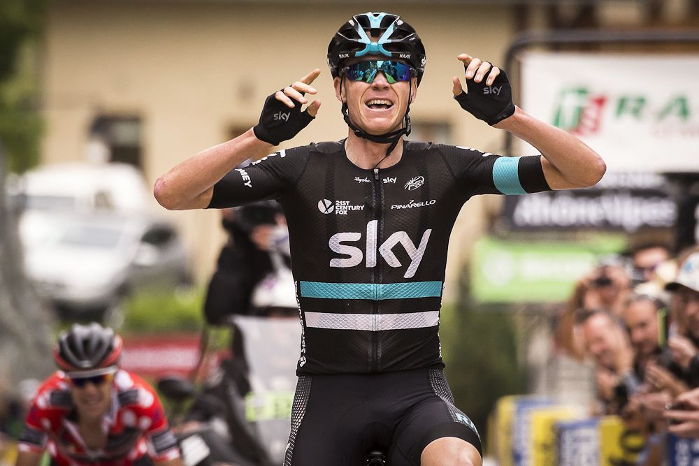 Chris Froome wins stage 5 at the Criterium du Dauphine