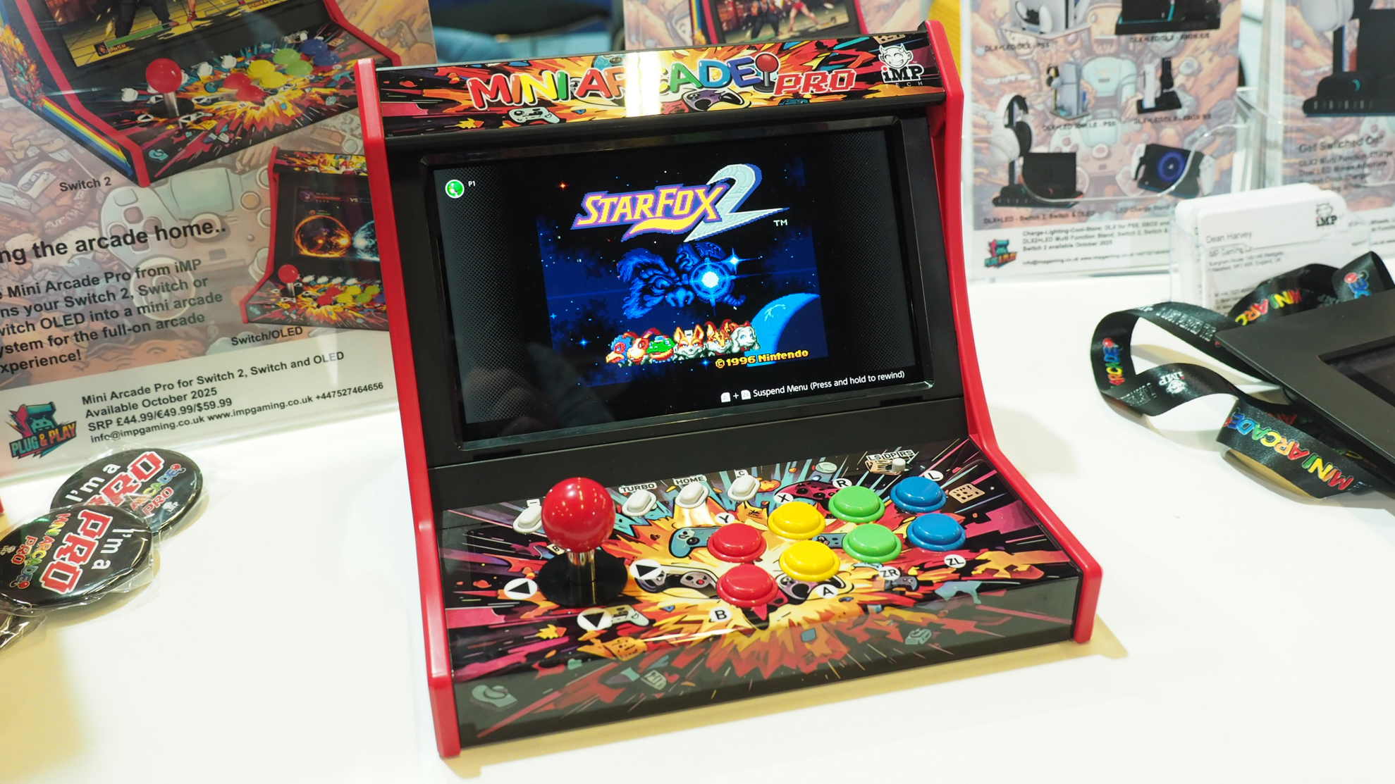 iMP Mini Arcade Pro for Nintendo Switch and Switch 2