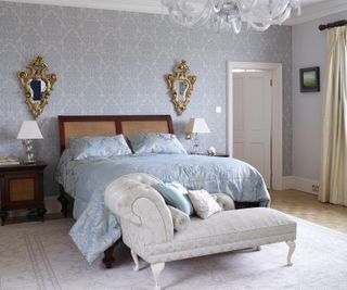 bedroom in Victorian rectory