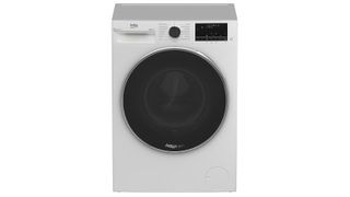 The Beko RecycledTub Washer on a white background in a white finish