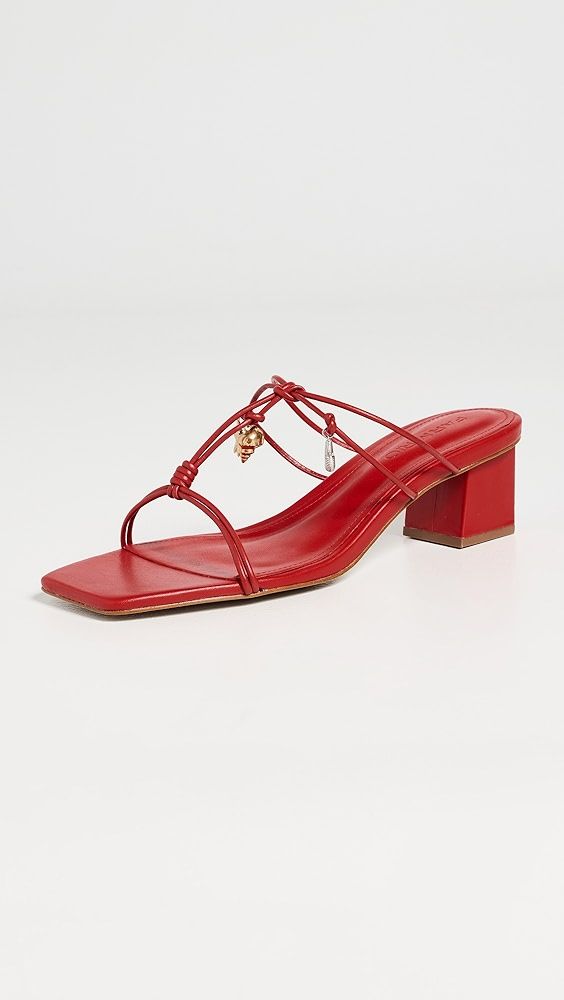 Farm Rio Sea Block Heel Sandals