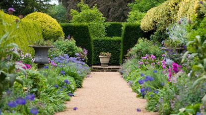 A formal garden
