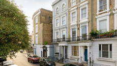 Exterior of first-floor flat in Notting Hill.