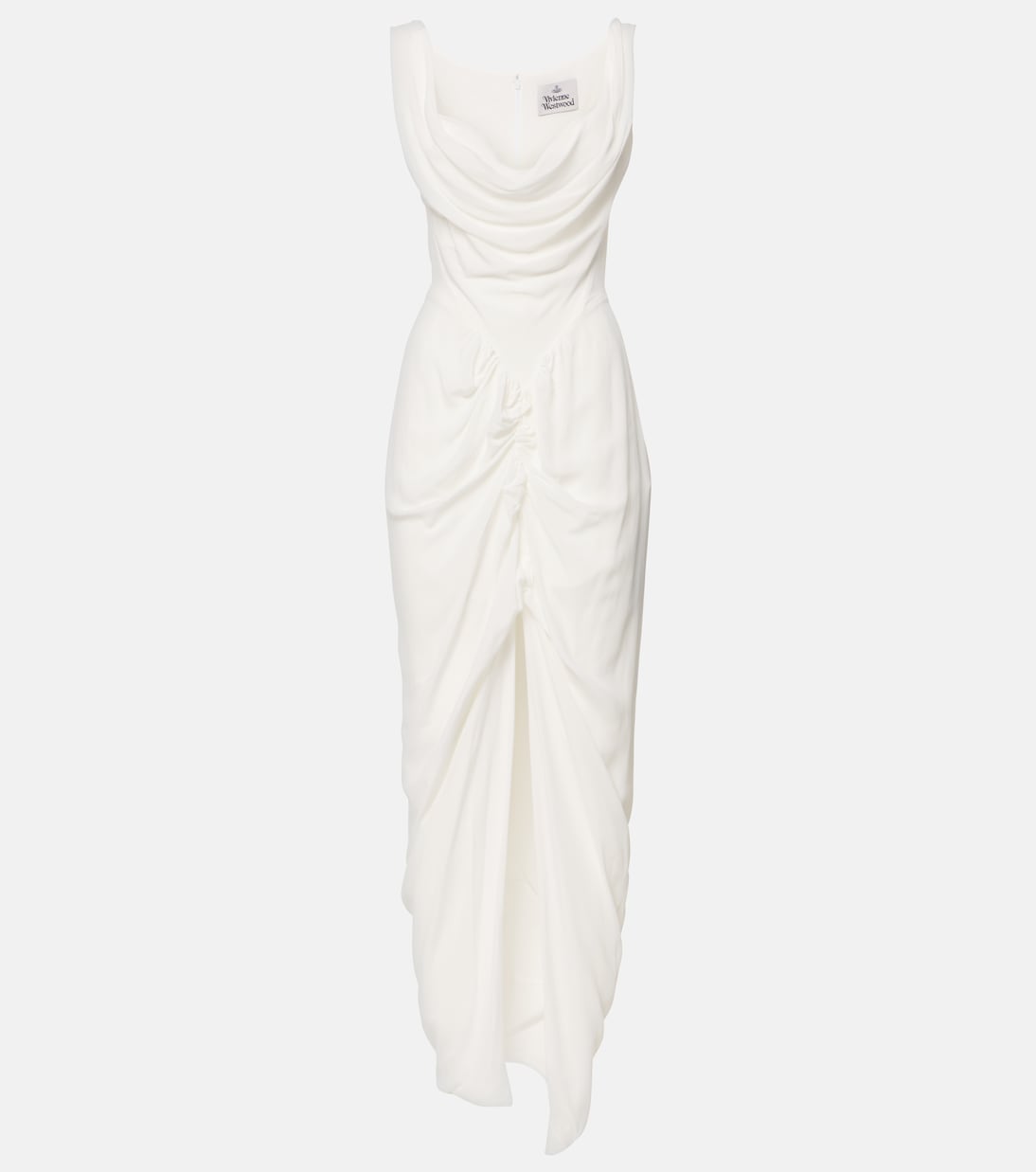 Bridal Panther Gathered Corset Dress
