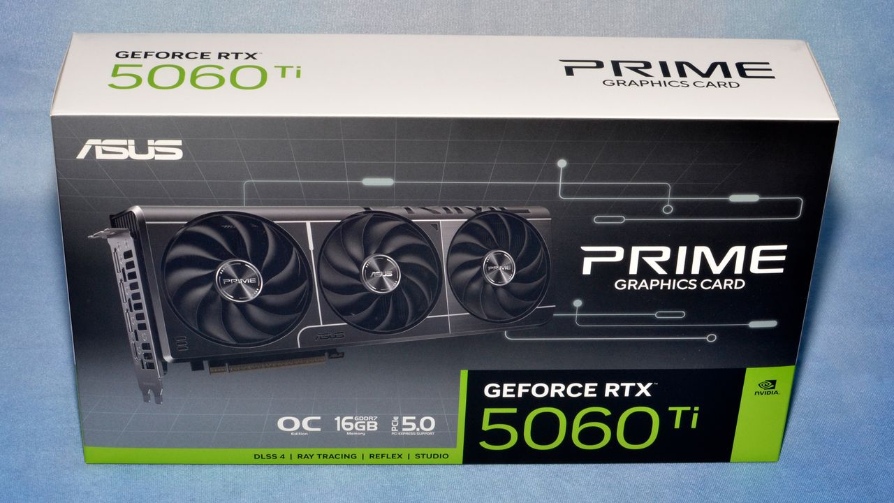 Nvidia GeForce RTX 5060 Ti 16GB card photos