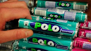 A pack of polo mints