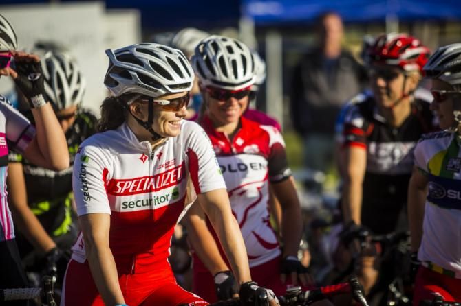 Lizzie Williams (Specialized Securitor) on the startline