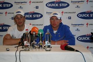 Tom Boonen and Stijn Devolder