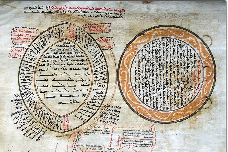 This text, also copied in A.D. 1653, describes the genealogy of Jesus Christ. This photo was also taken before the texts were hidden away, just weeks before ISIS occupied the Mar Behnam monastery. 