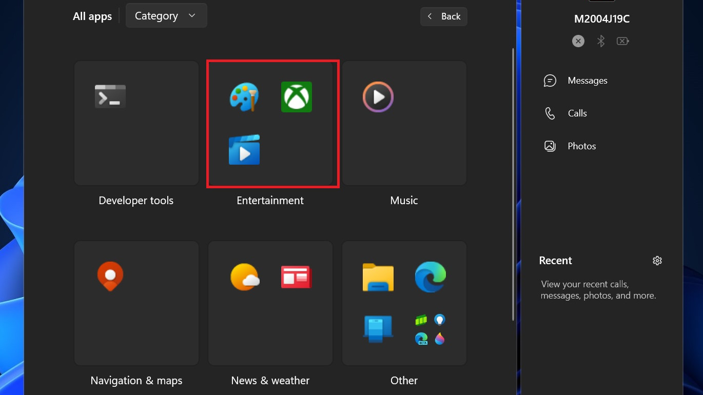 Windows 11 All Apps Start Menu