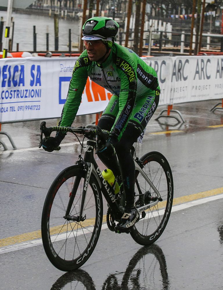 Stefano Pirazzi (Bardiani-CSF) was in one of the day's breakaways