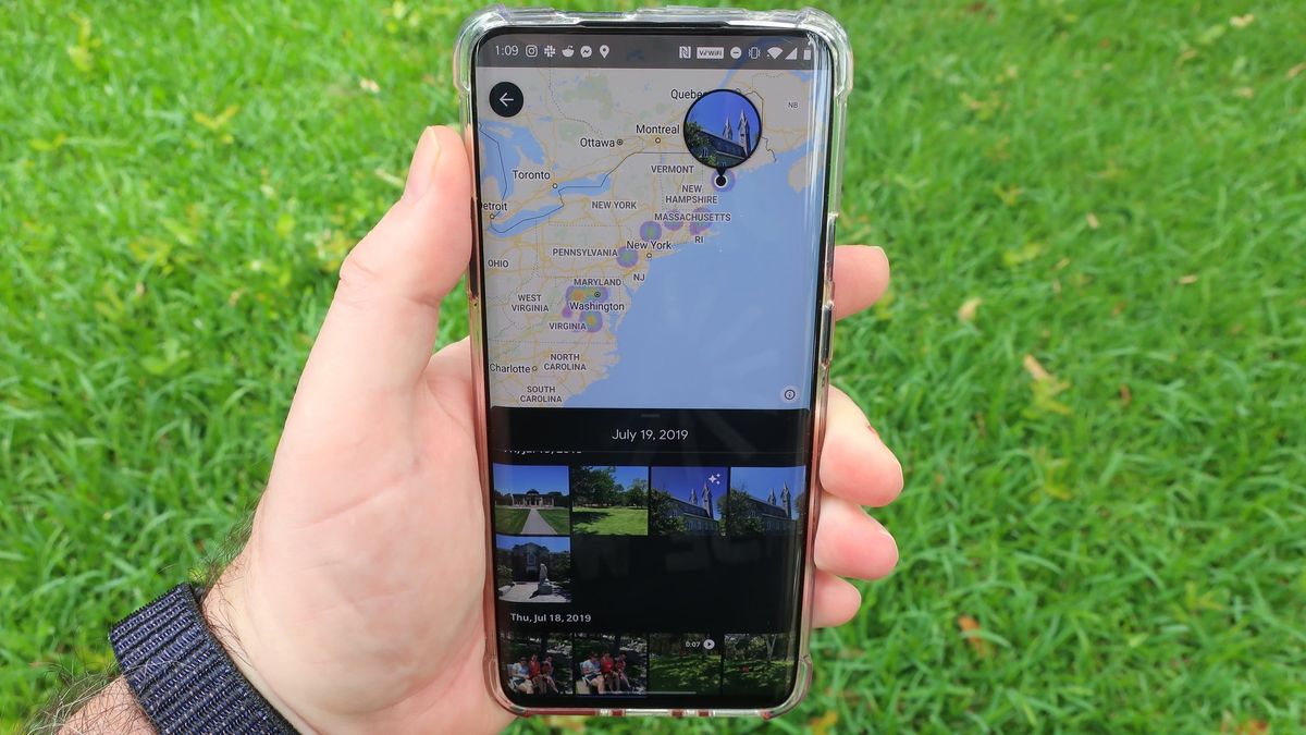 Google Photos Map Hero