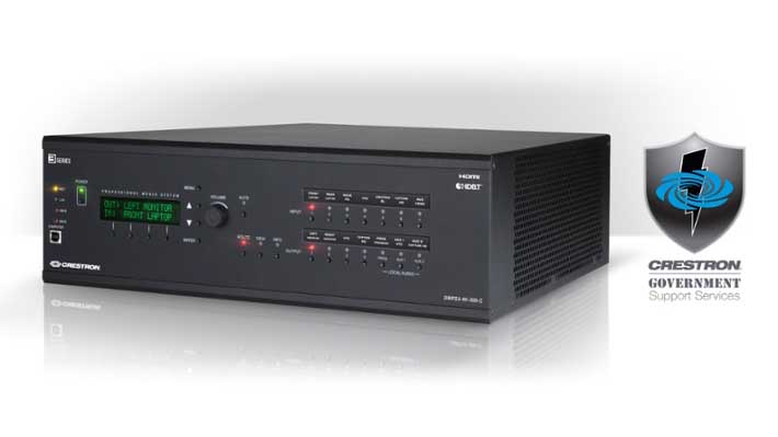 Crestron DMPS3-4K Presentation Systems Earn JITC Certification