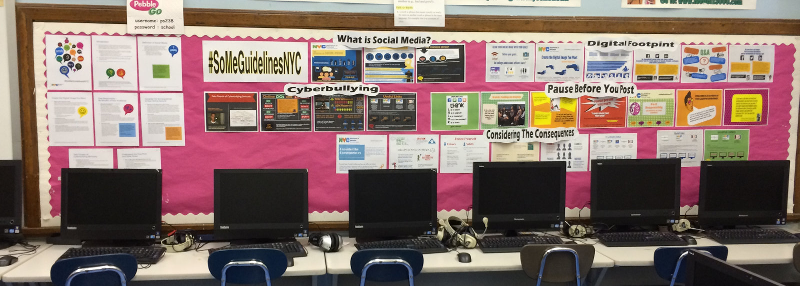 Student-Friendly Social Media Guidelines Make a Great Bulletin Board