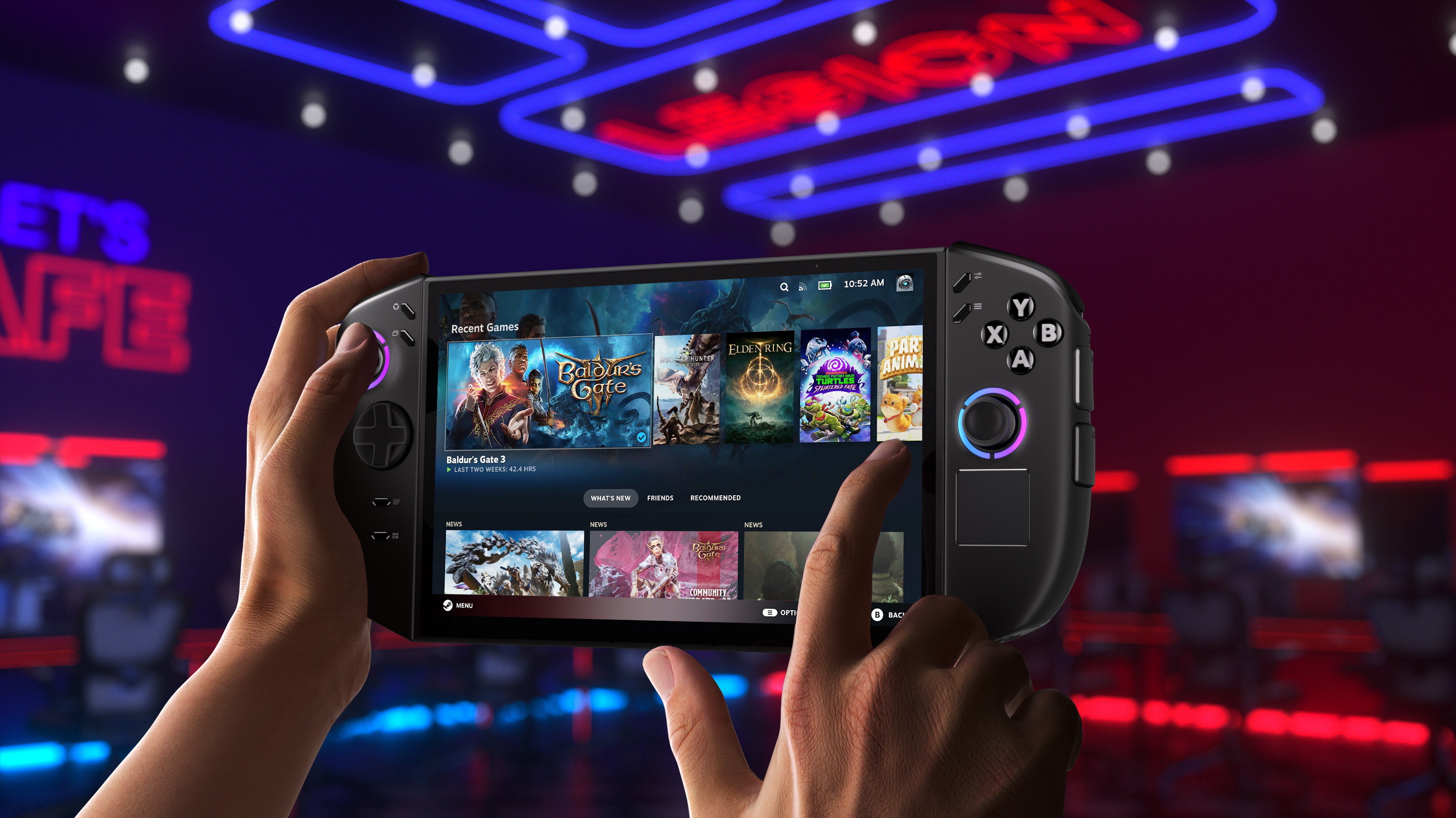 聯想Lenovo Legion GO 2運行Steamos
