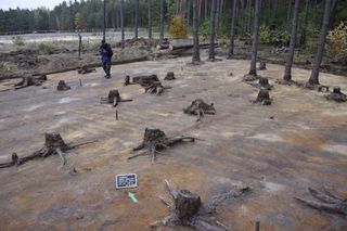 The Nazis tried to demolish all evidence of this extermination center in the woods of eastern Poland, but archaeologists have found the traces of gas chambers, crematoriums and barracks for the prisoners.