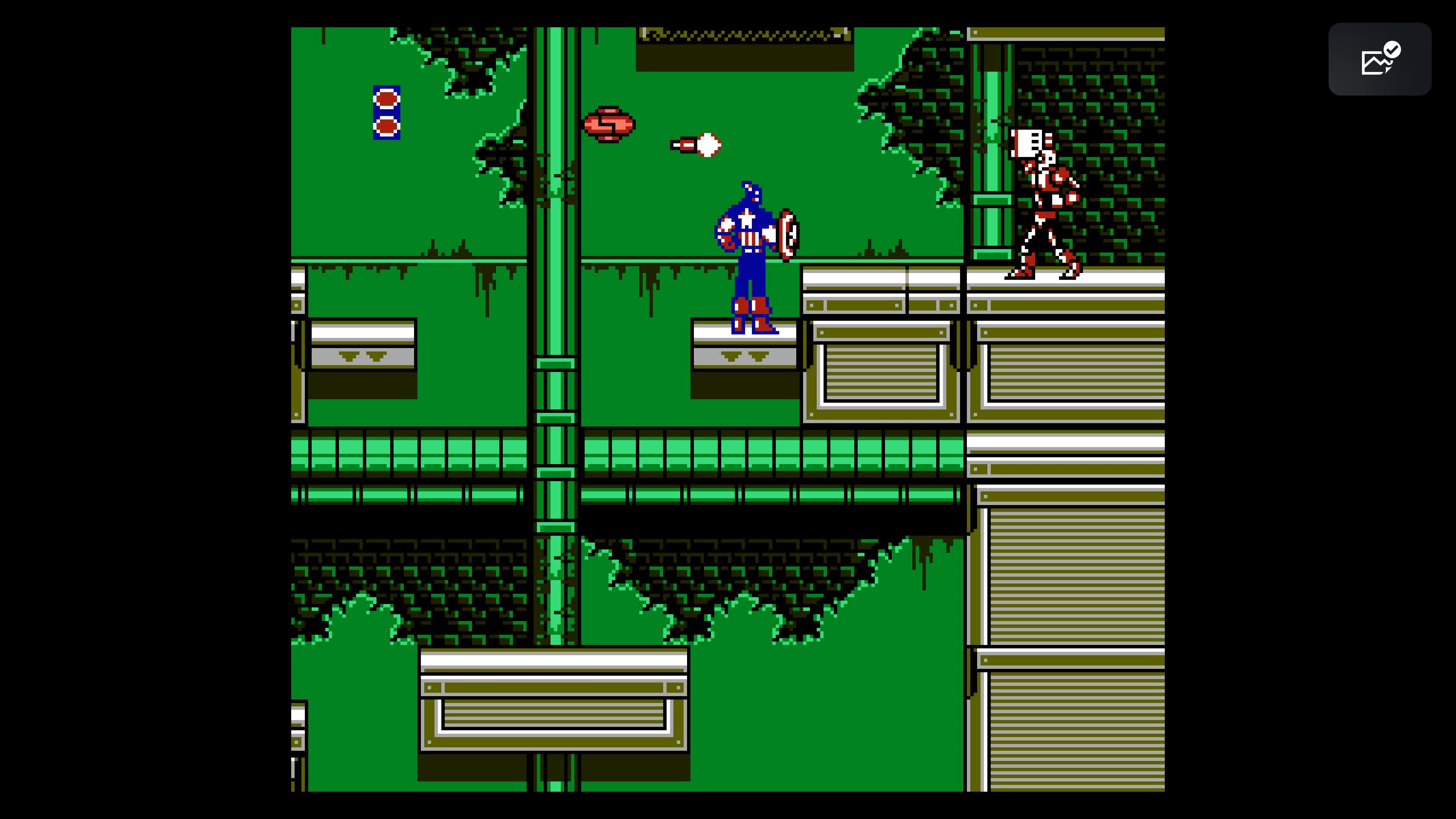 Screens from 1990s Marvel games