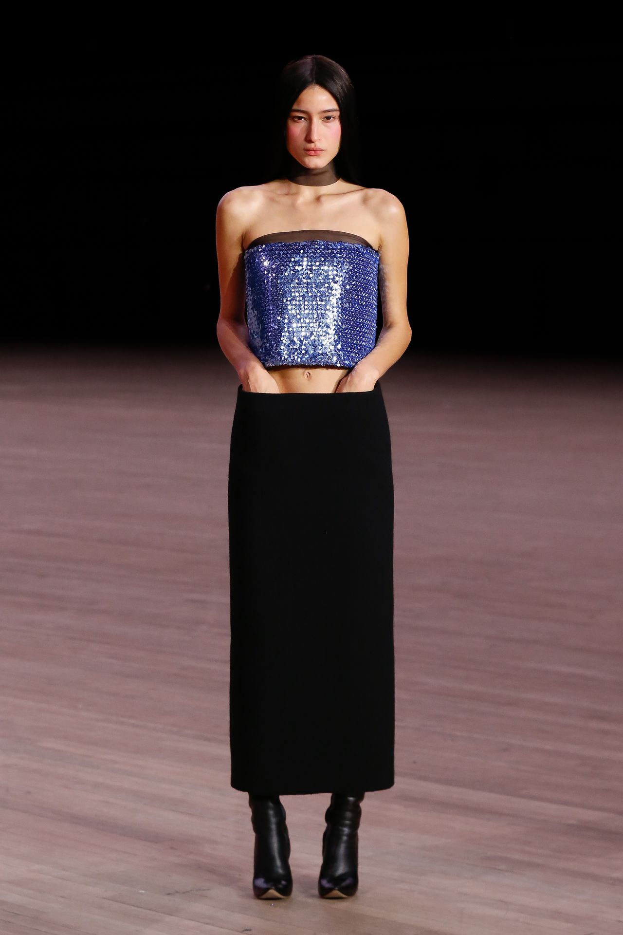 models wear the Marc Jacobs Fall 2026 runway collection at the Park Avenue Armory