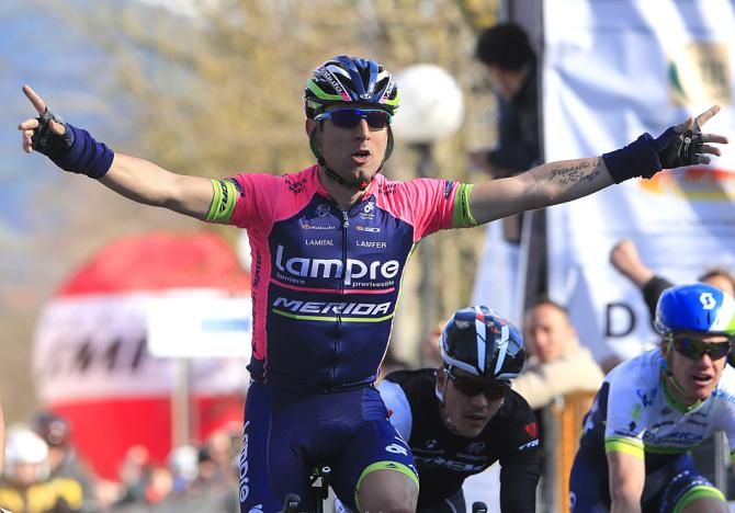 Diego Ulissi (Lampre-Merida) wins the GP Camaiore
