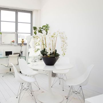 Wander around this all-white factory apartment in Norwich | Ideal Home