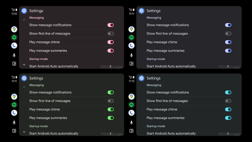 Android Auto Material You