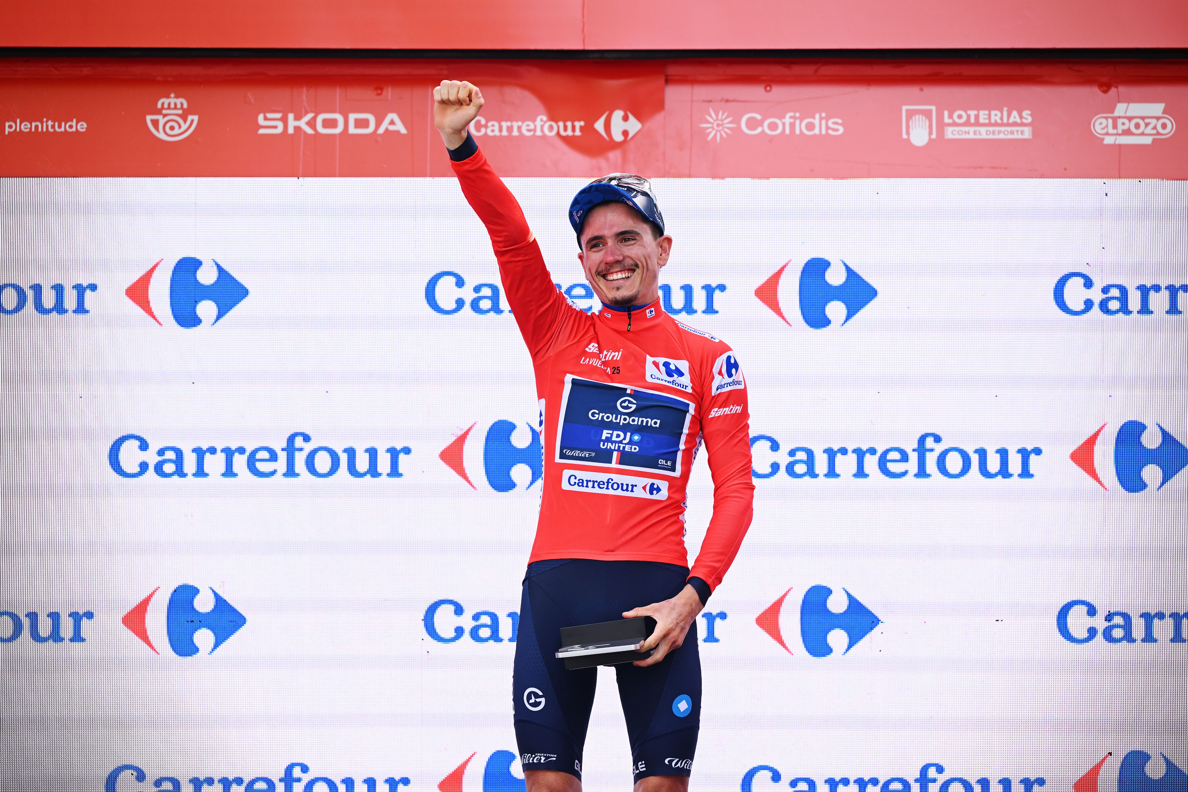 The current GC standings at the Vuelta a España 2025