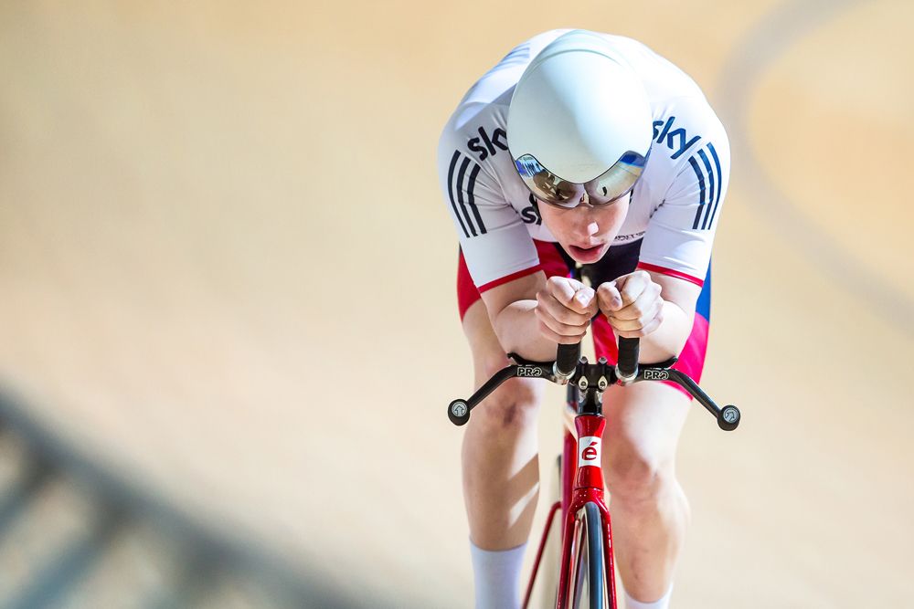 Matthew Gibson getting aero