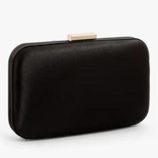 Black clutch bag