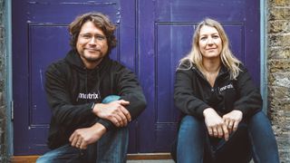 Close-up of Technical Matthew Hodgson Co-founder at Matrix and Co-founder, CEO/CTO at Element, and Amandine Le Pape, COO at Element