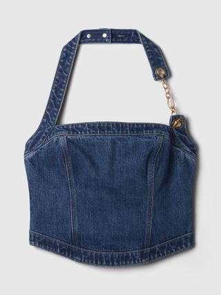 Gap x Cult Gaia, Cropped Denim Bustier