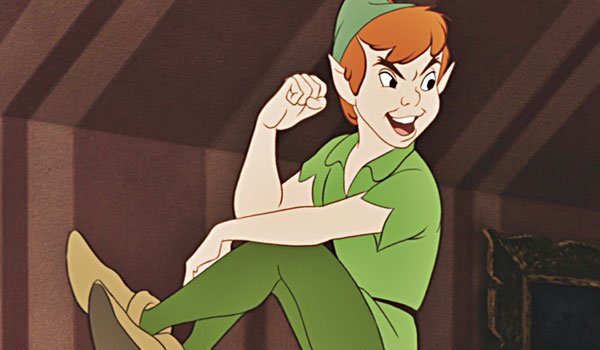 Peter Pan in disney movie