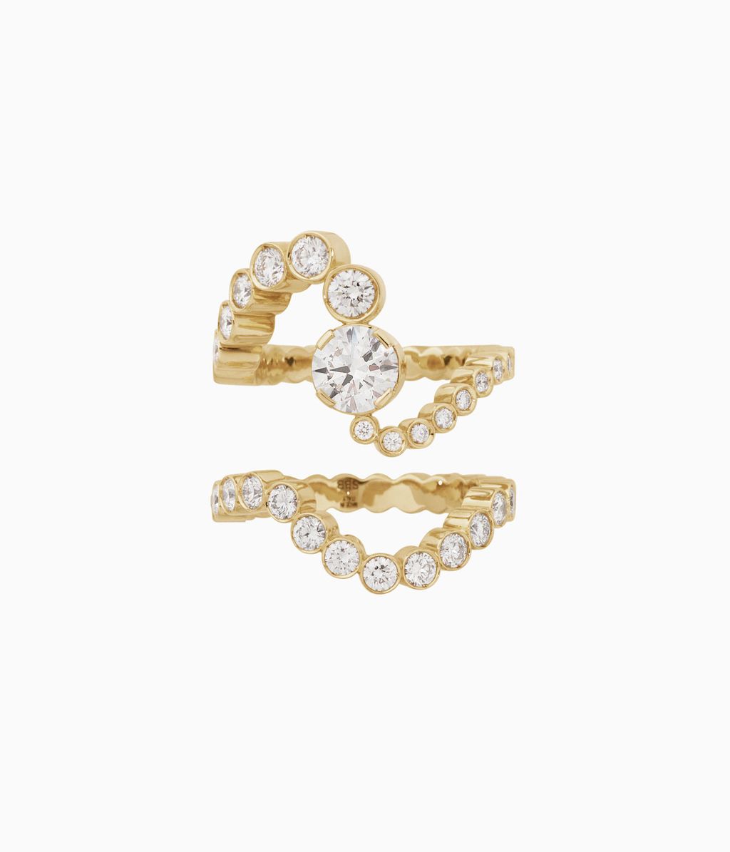 Discover Sophie Bille Brahe's diamond wedding bands | Wallpaper