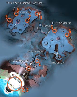 God of War Ragnarok ravens alfheim map