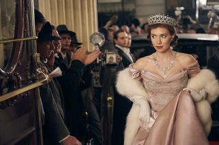 Vanessa Kirby in The Crown as Princess Margaret