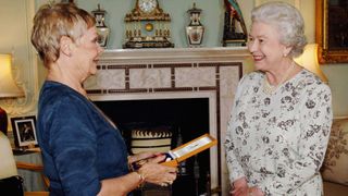 Judi Dench and Queen Elizabeth II