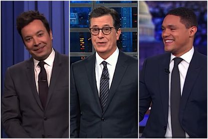 Late night comedians on Trump's border speech