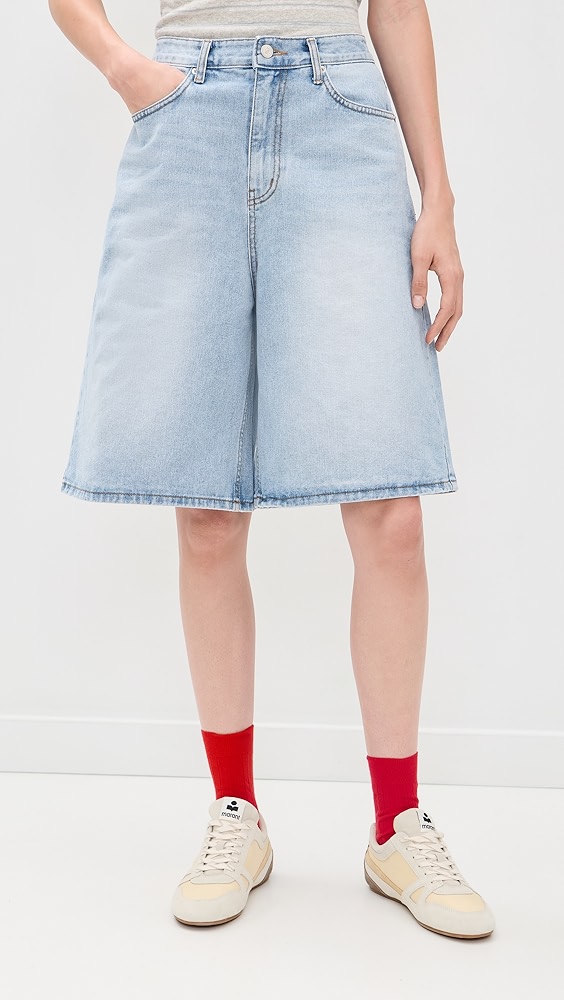 Dunst Relaxed Bermuda Denim Shorts
