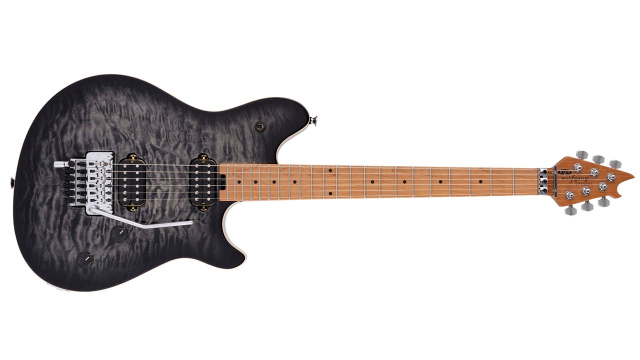 EVH Wolfgang Special QM Charcoal Burst