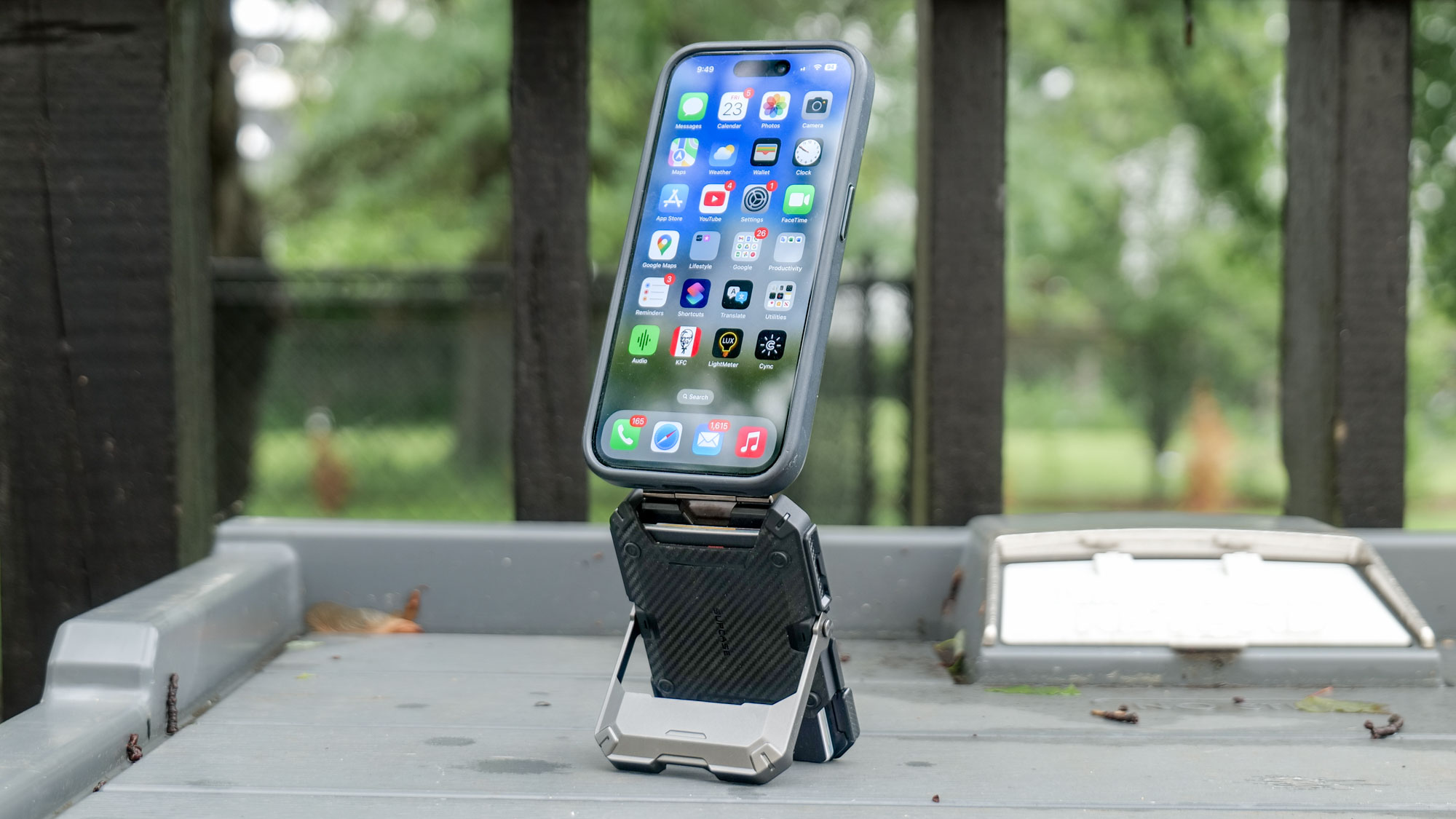 Supcase MagFlip Stand MagSafe Wallet.