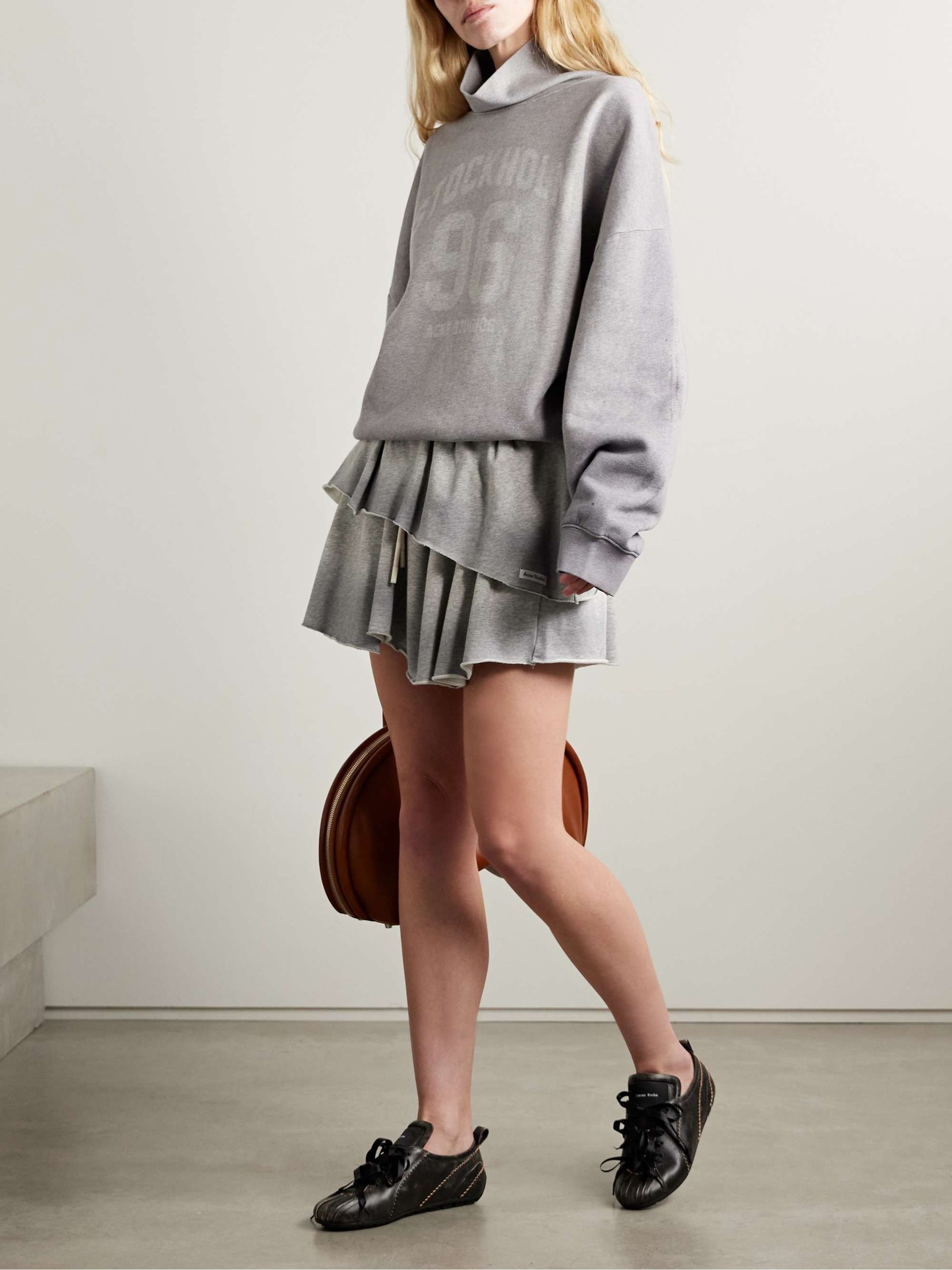 Printed Organic Cotton-Jersey Sweatshirt