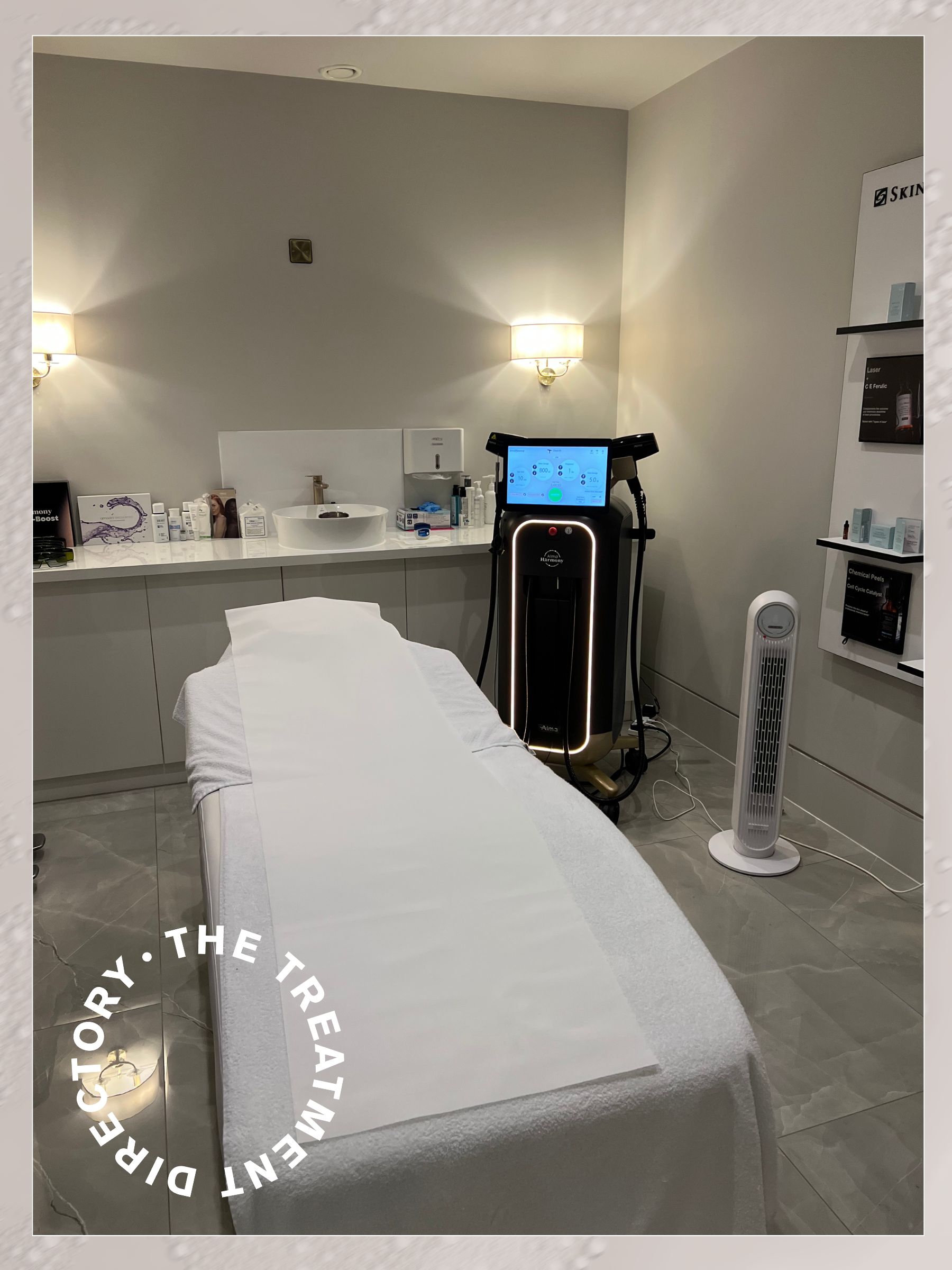 A picture of the clinic where one Who What Wear UK editor is getting her tattoo removed