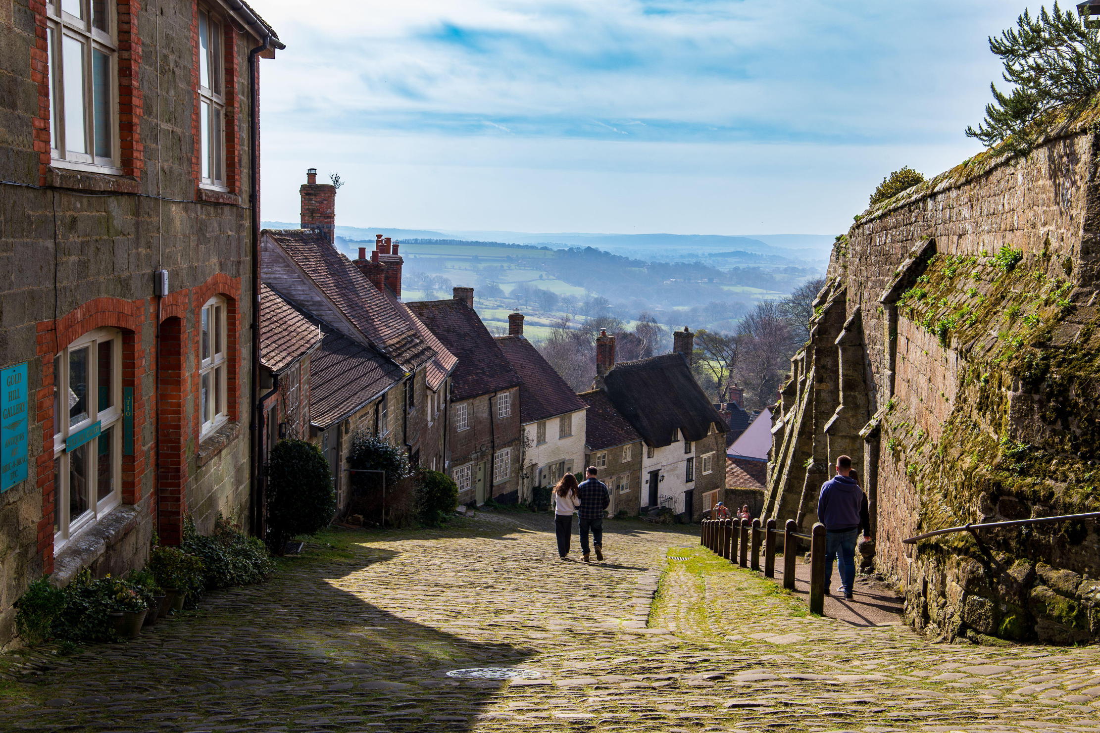 Gold Hill in Shaftesbury
