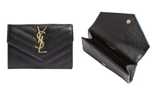 YSL Monogram Matelassé Leather Wallet