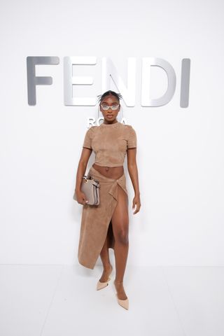 Normani attends the Fendi show