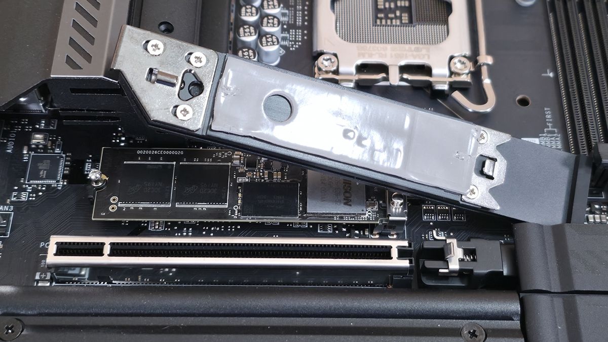 Testing motherboard m.2 heatsinks