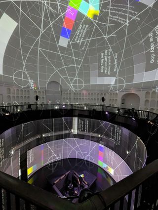 An immersive 360 experience at Oceanic Refractions in Berlin.