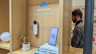 Google Nest Doorbell wired (2nd gen) at Google's Fall 2022 event