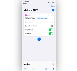 Make a GIF on iPhone