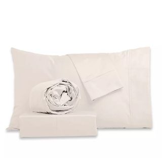 Egyptian cotton sheets in ivory