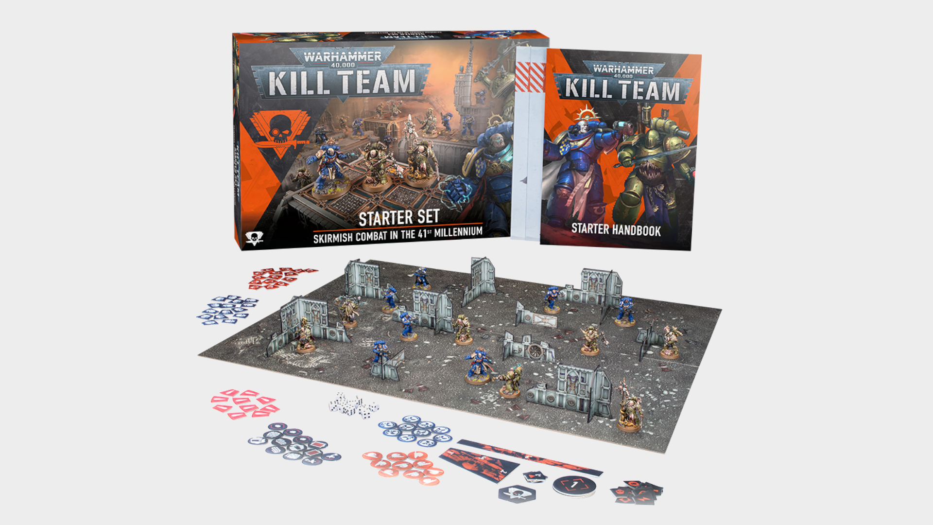 Puedes jugar como si fuera 1993 con el nuevo set inicial de Warhammer Kill Team, pero no estoy seguro de si deberías hacerlo.